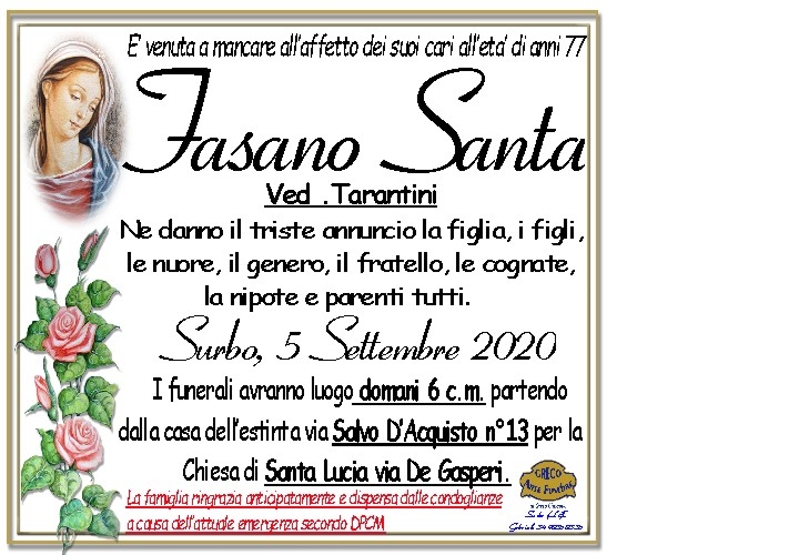 Fasano Santa